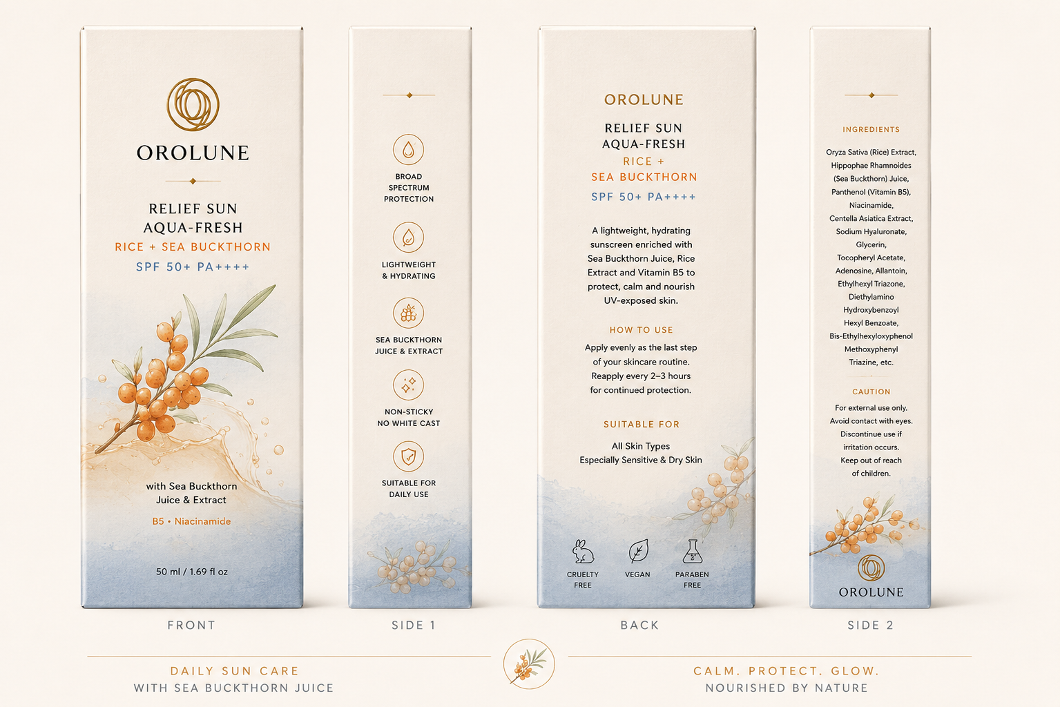 Relief Sun Aqua-Fresh SPF 50+ PA++++ Details